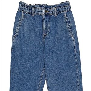 Zara Women Baggy paperbag waist